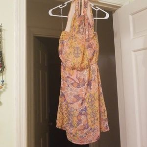 Multicolored sleeveless dress